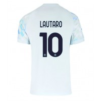 Stroje piłkarskie Inter Milan Lautaro Martinez #10 Koszulka Wyjazdowej 2025-26 Krótki Rękaw